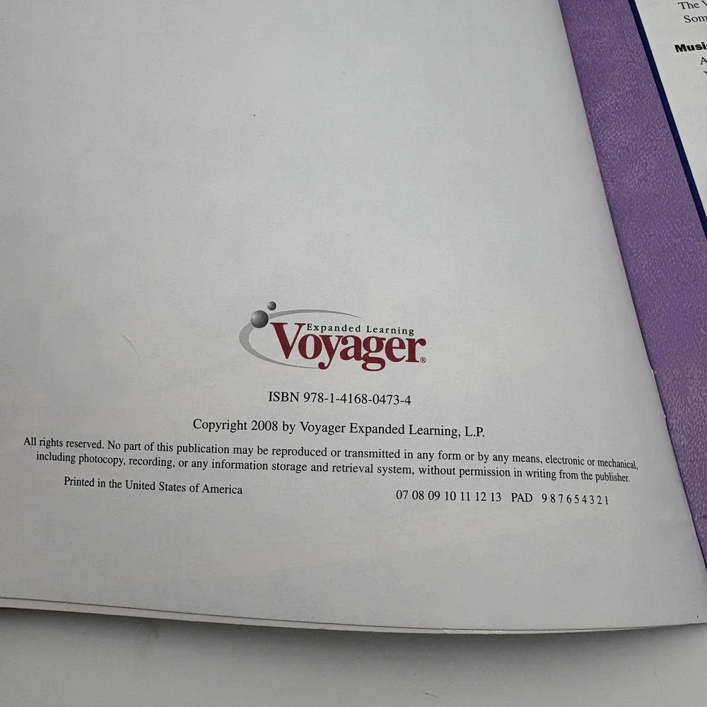 Voyager Passport D Fluency 3 5 6 Workbook‎ Reading Lot 3 Multi PB Voyager USA
